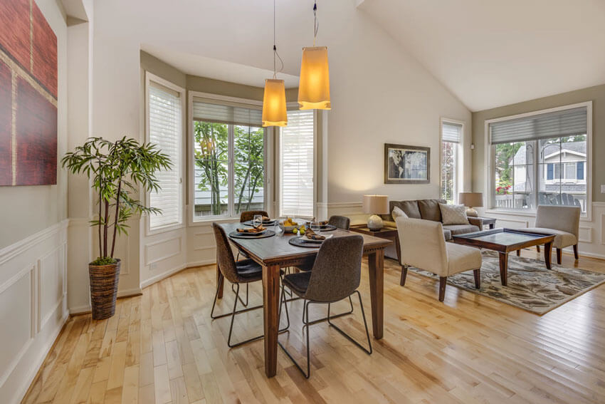 dining room natural light