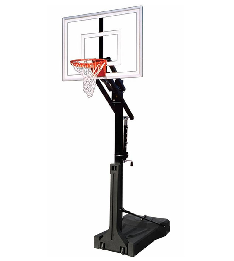 adjustable portable basketball hoop